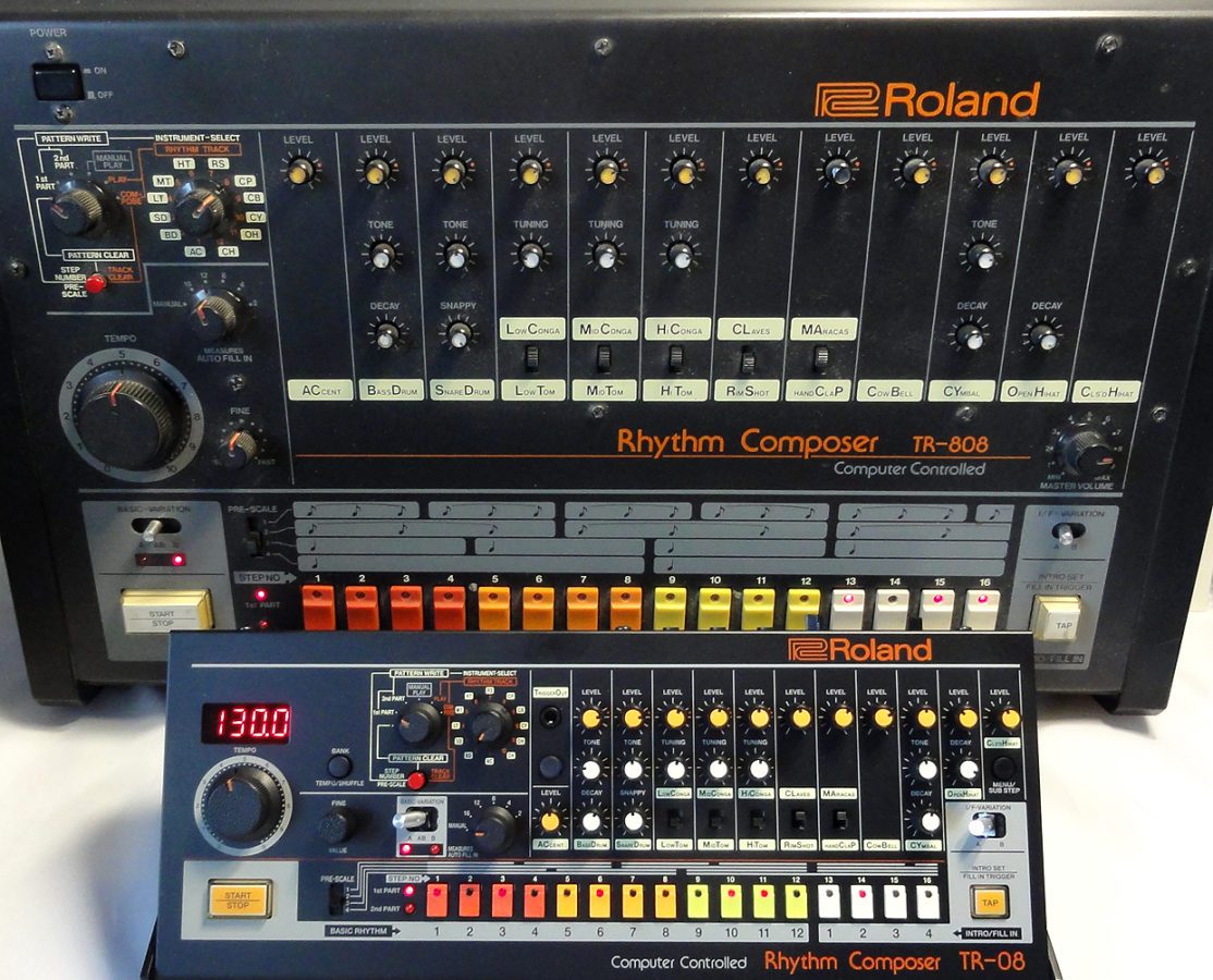 Roland TR-08 und TR-808