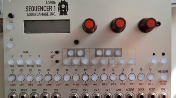 Audio Damage ADM 06 - Sequencer 1 - Panel