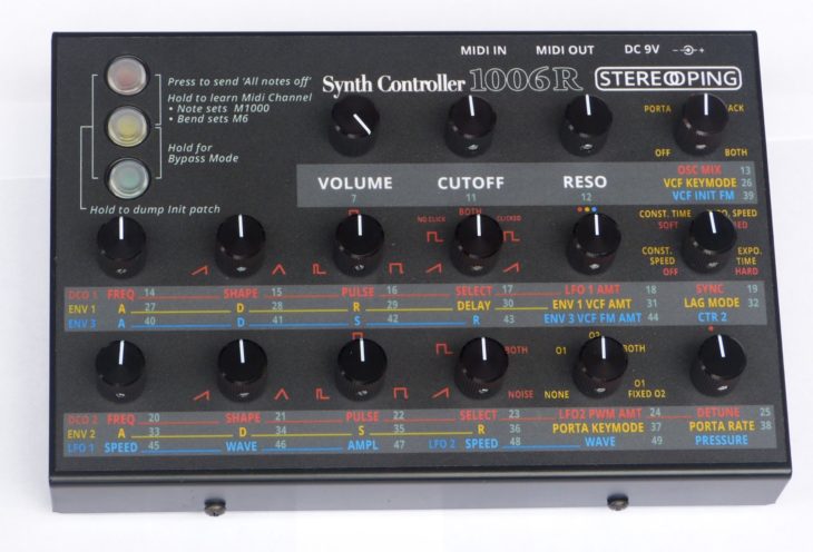 Stereoping Synth Controller